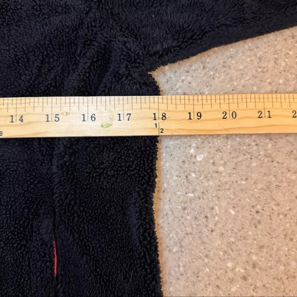 North Face Jacket Womens Medium Full Zip Long Sleeve Outdoors Zip Black Fleece - Picture 3 of 9